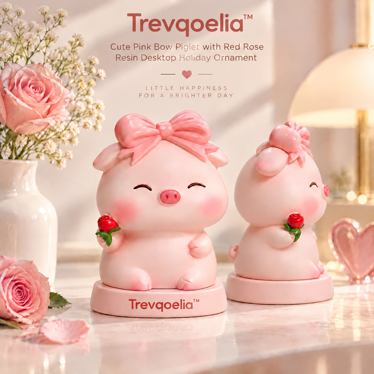 Trevqoelia™ Contemporary Abstract Sculpture Figurine – Modern Tabletop Art Decor Accent for Stylish Homes