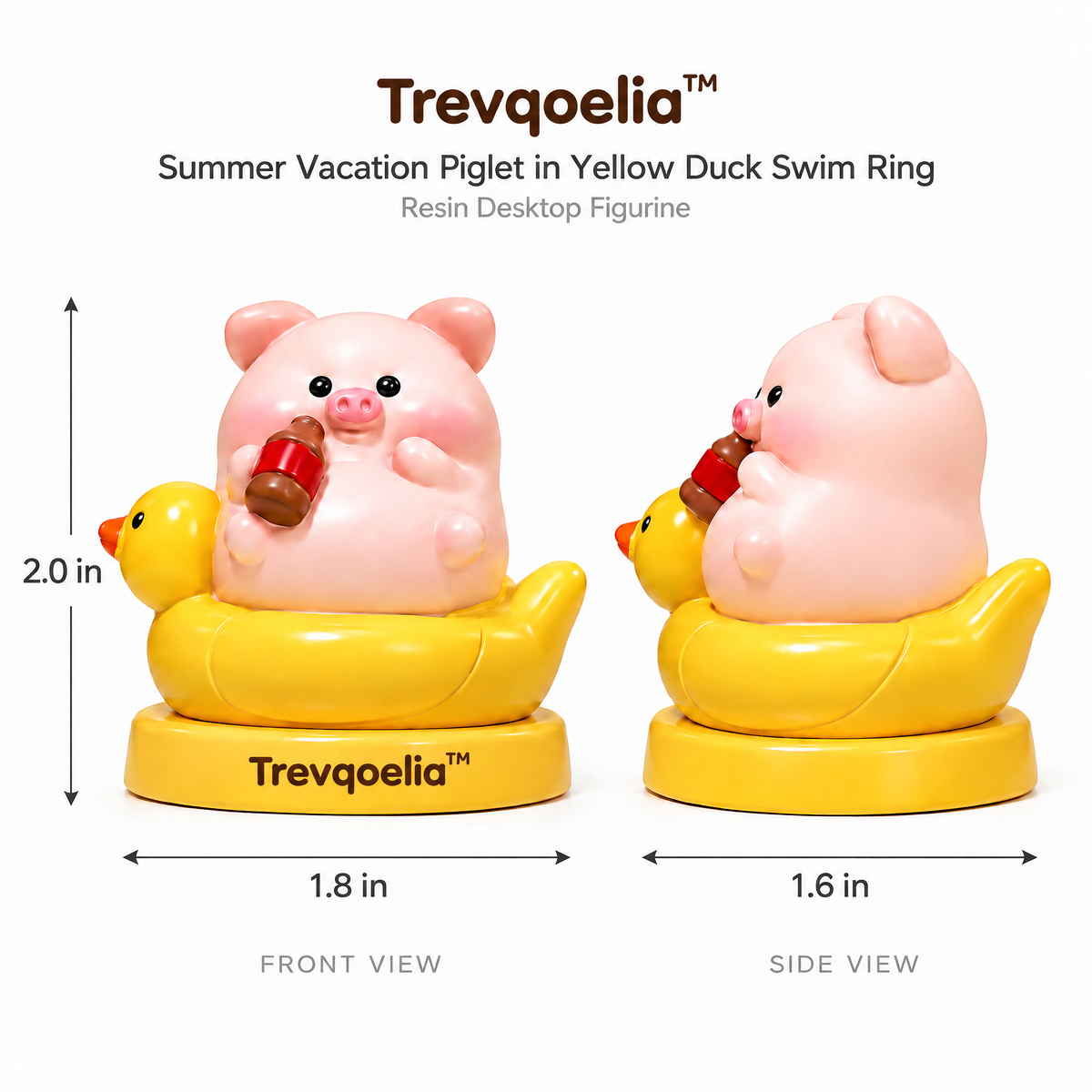 Trevqoelia™ Artistic Abstract Sculpture Figurine – Modern Tabletop Home Decor Accent for Elegant Interiors