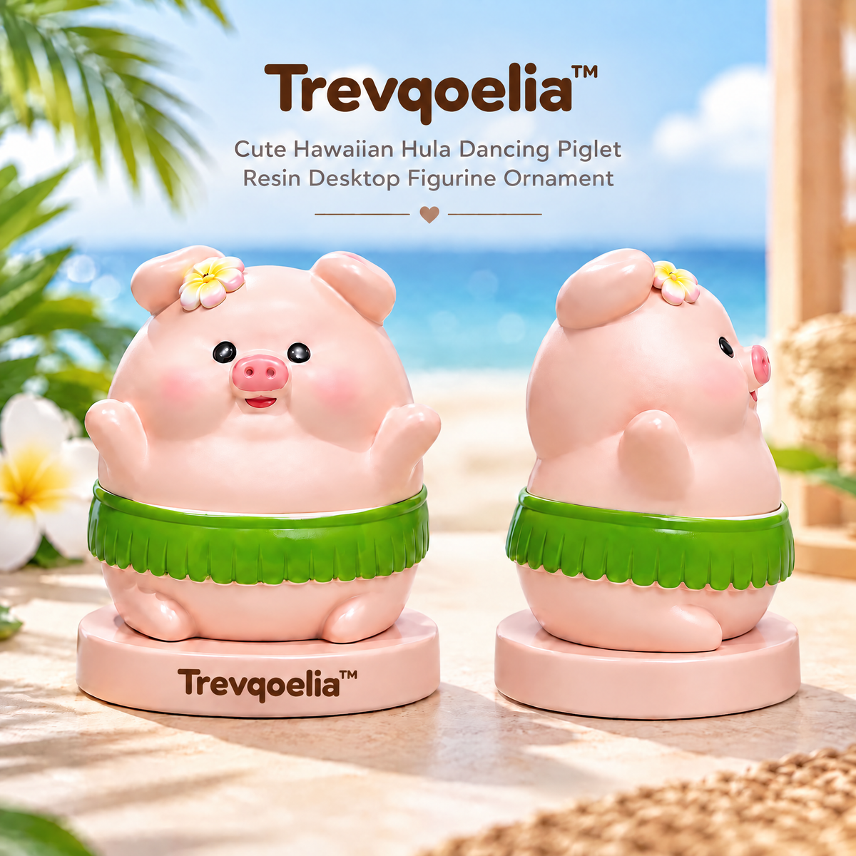 Trevqoelia™ Modern Abstract Sculpture Figurine – Elegant Tabletop Home Decor Accent