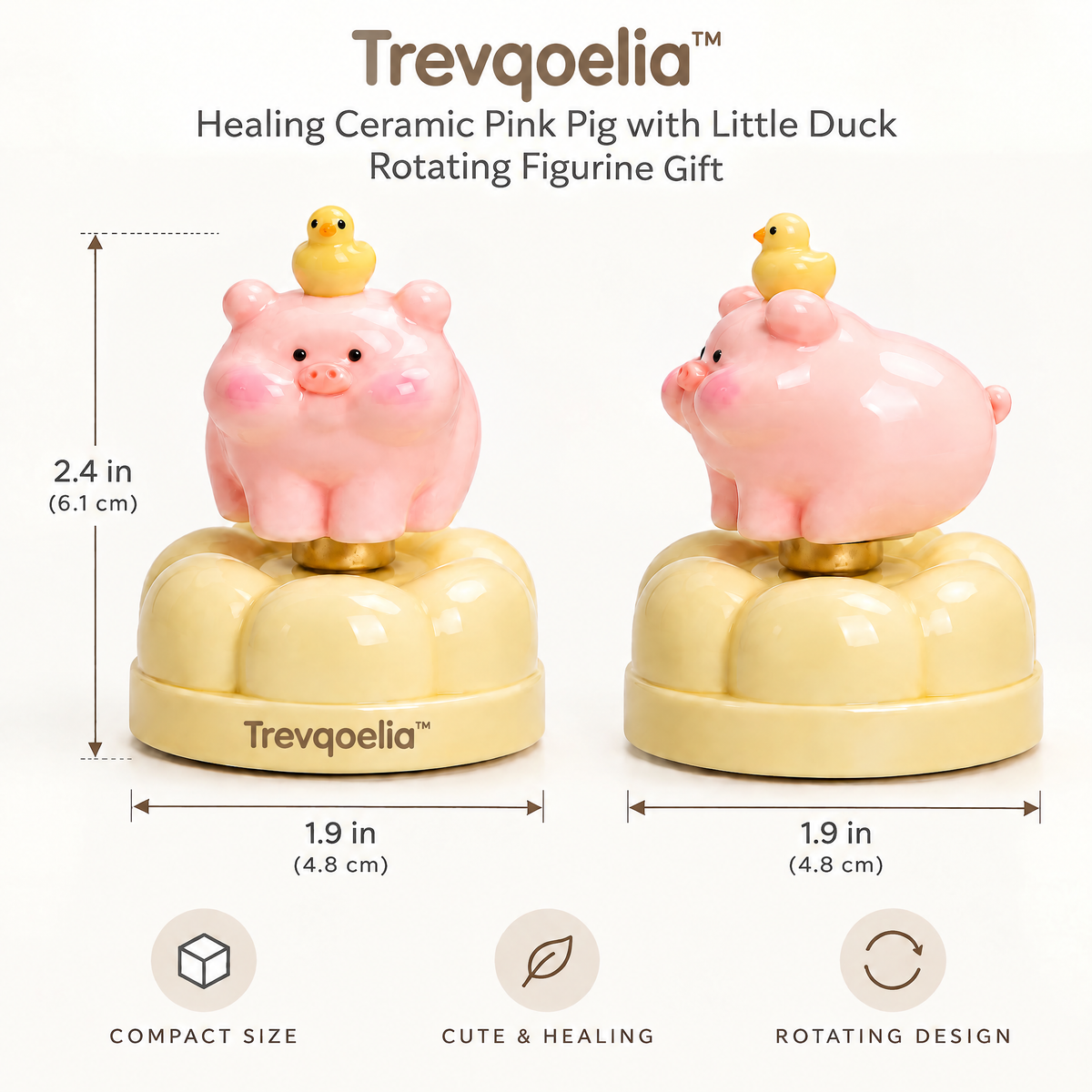 Trevqoelia™ Sculptural Abstract Home Decor – Modern Artistic Tabletop Figurine Accent