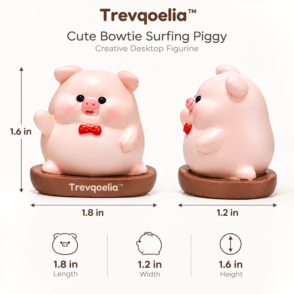 Trevqoelia™ Modern Sculptural Home Decor Figurine – Artistic Tabletop Accent Piece