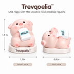 Trevqoelia™ Sculptural Decorative Tabletop Figurine – Modern Artistic Home Accent Decor