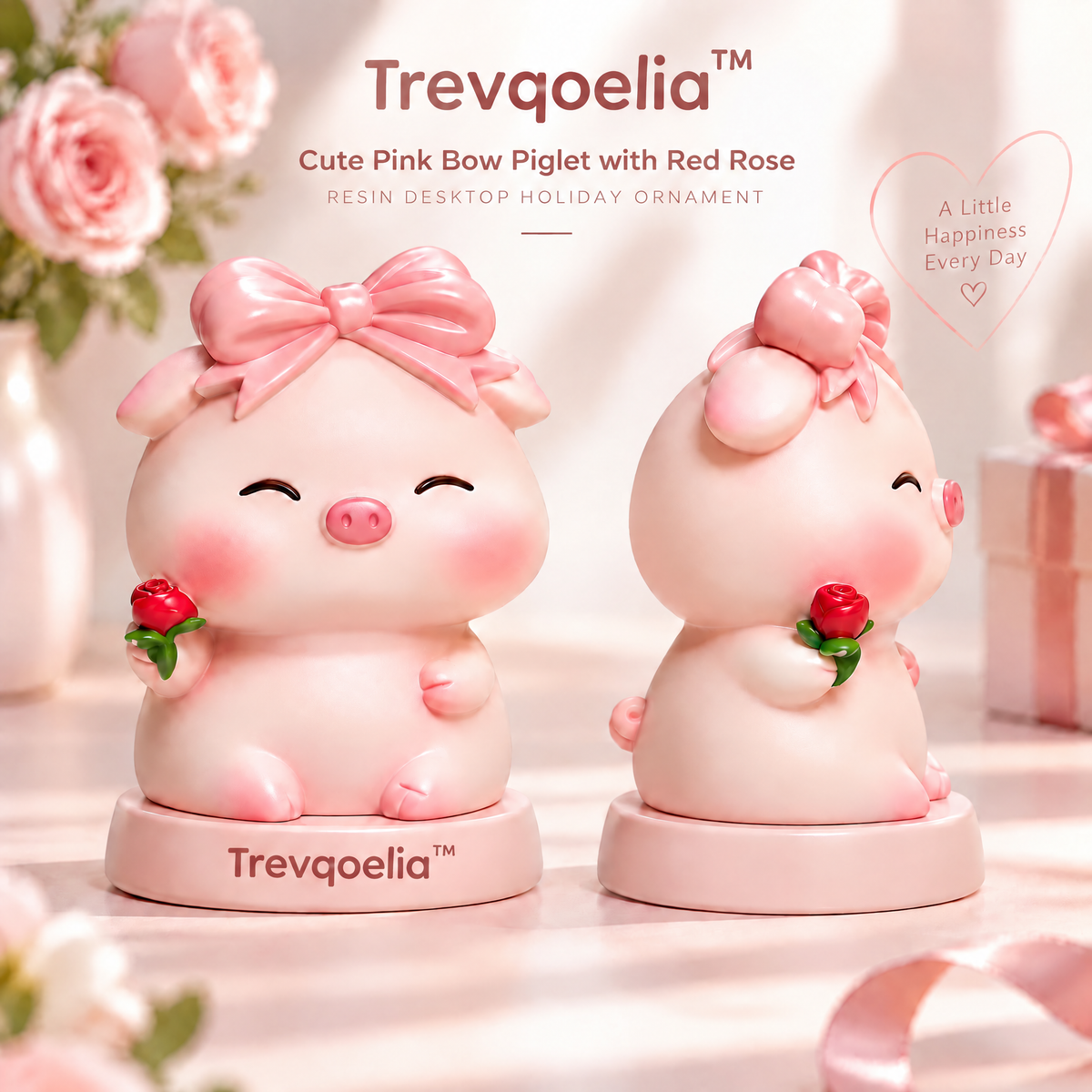 Trevqoelia™ Contemporary Abstract Sculpture Figurine – Modern Tabletop Art Decor Accent for Stylish Homes