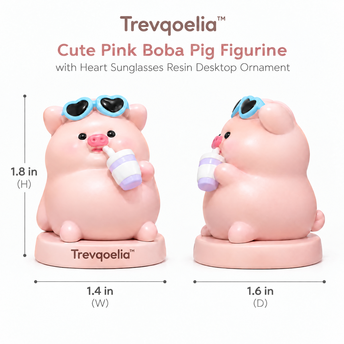 Trevqoelia™ Minimalist Abstract Sculpture Decor – Modern Artistic Tabletop Figurine for Home & Office